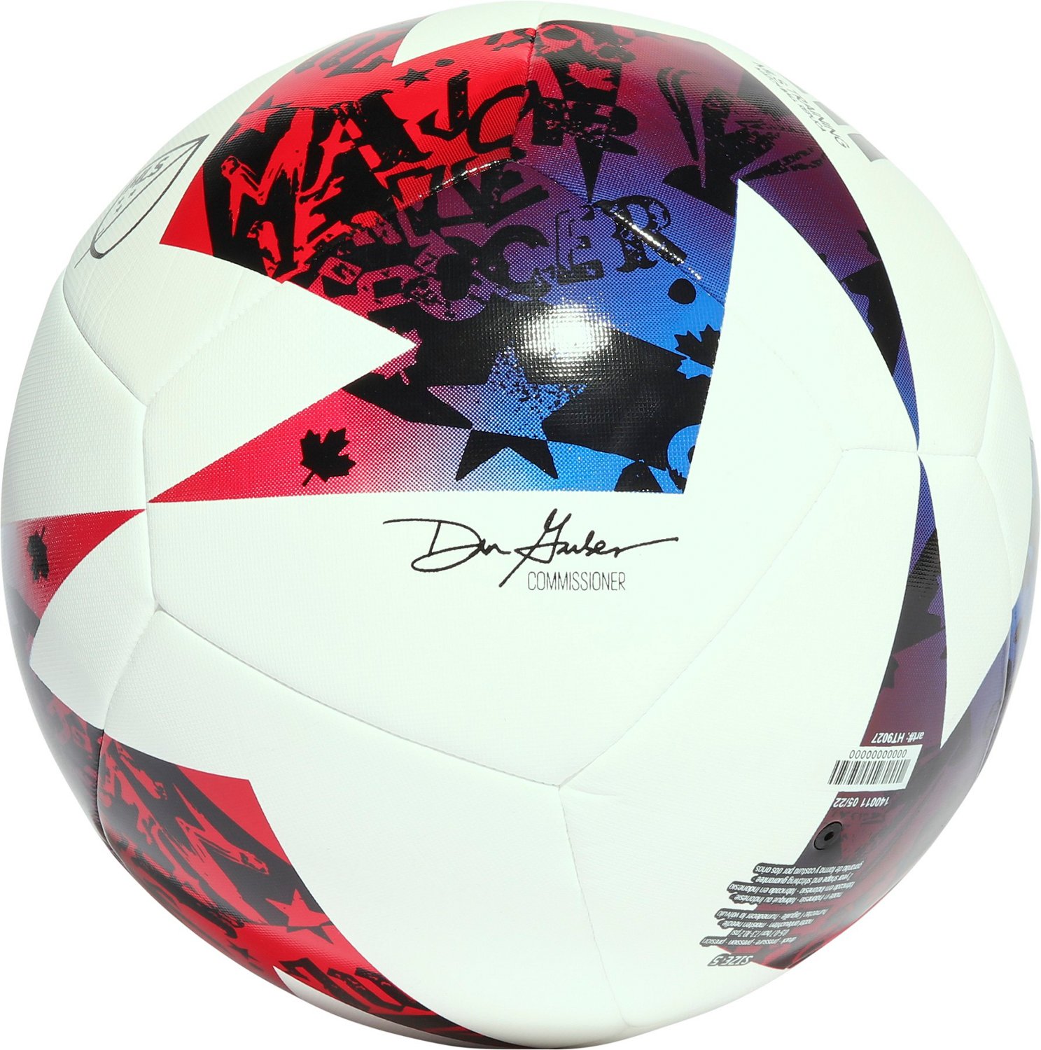 adidas MLS Training Soccer Ball Free Shipping at Academy