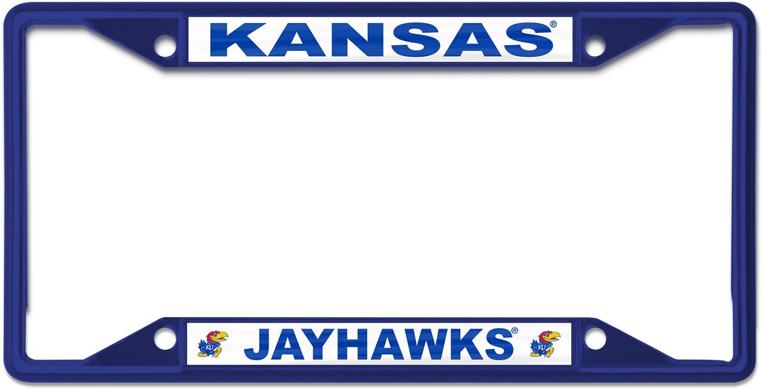 WinCraft University of Kansas Printed License Plate Frame                                                                        - view number 1