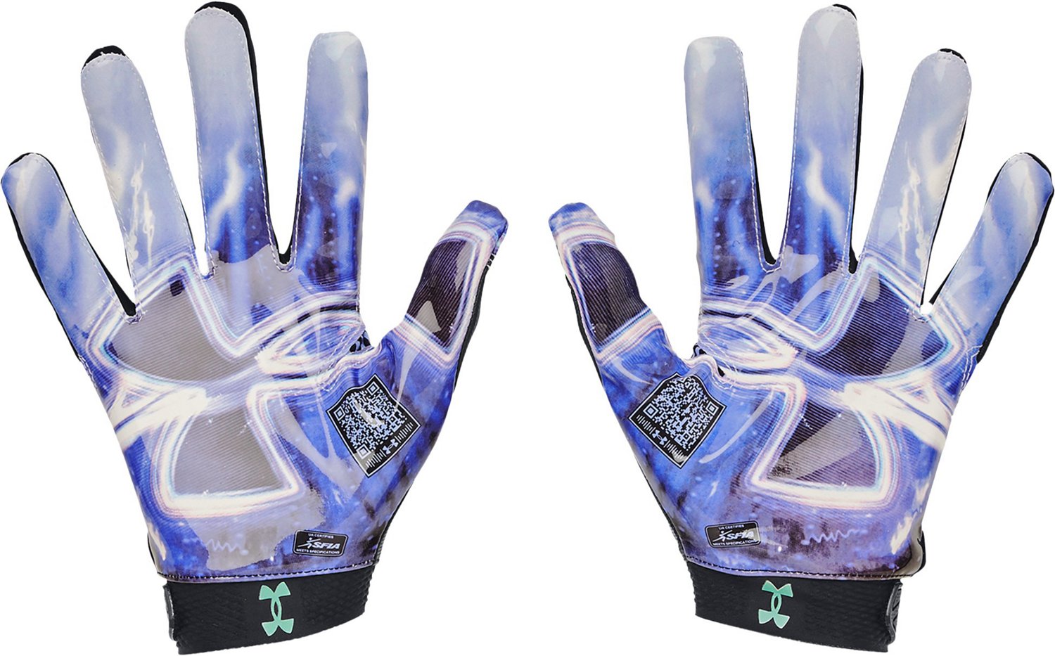 Under Armour Men's Blur LE Football Gloves                                                                                       - view number 3