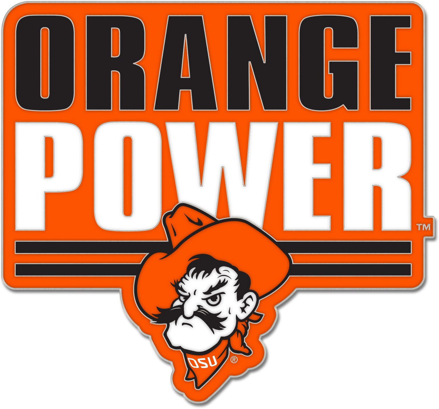 WinCraft Oklahoma State University Slogan Enamel Collector Pin Academy