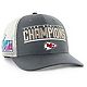 '47 Adults' Kansas City Chiefs '22 SBLVII Champs Victor 47 Trucker Cap                                                           - view number 2 image