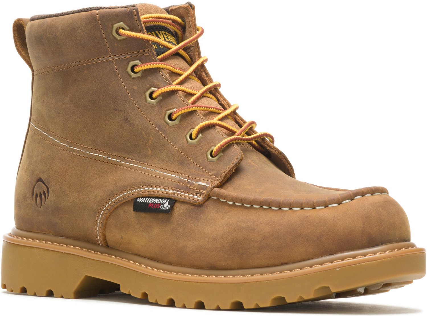 Wolverine Men's Floorhand Moc Waterproof Work Boots | Academy