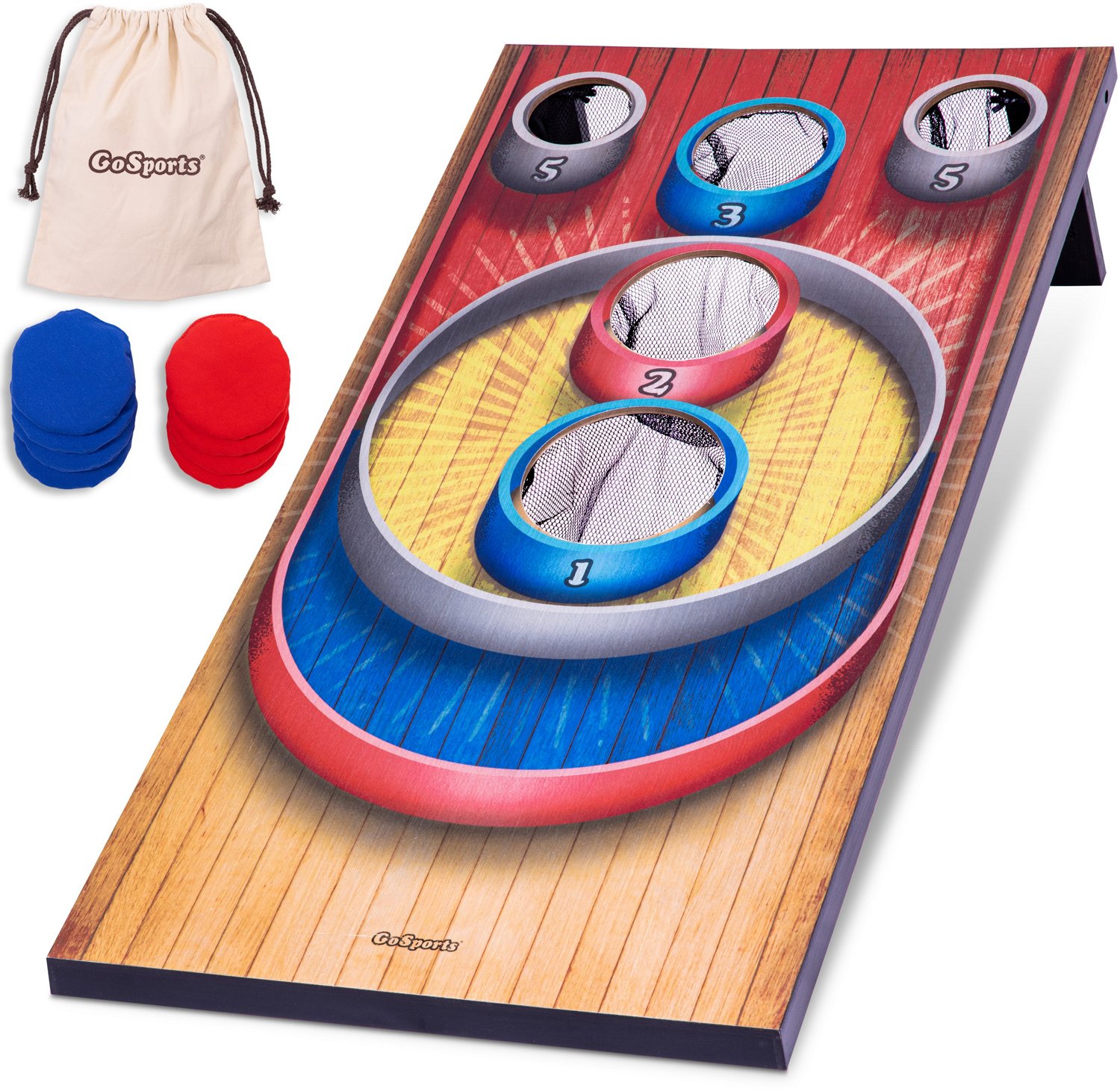 GoSports Carnival Arcade 2 Ft X 4 Ft Indoor/Outdoor Cornhole Board ...