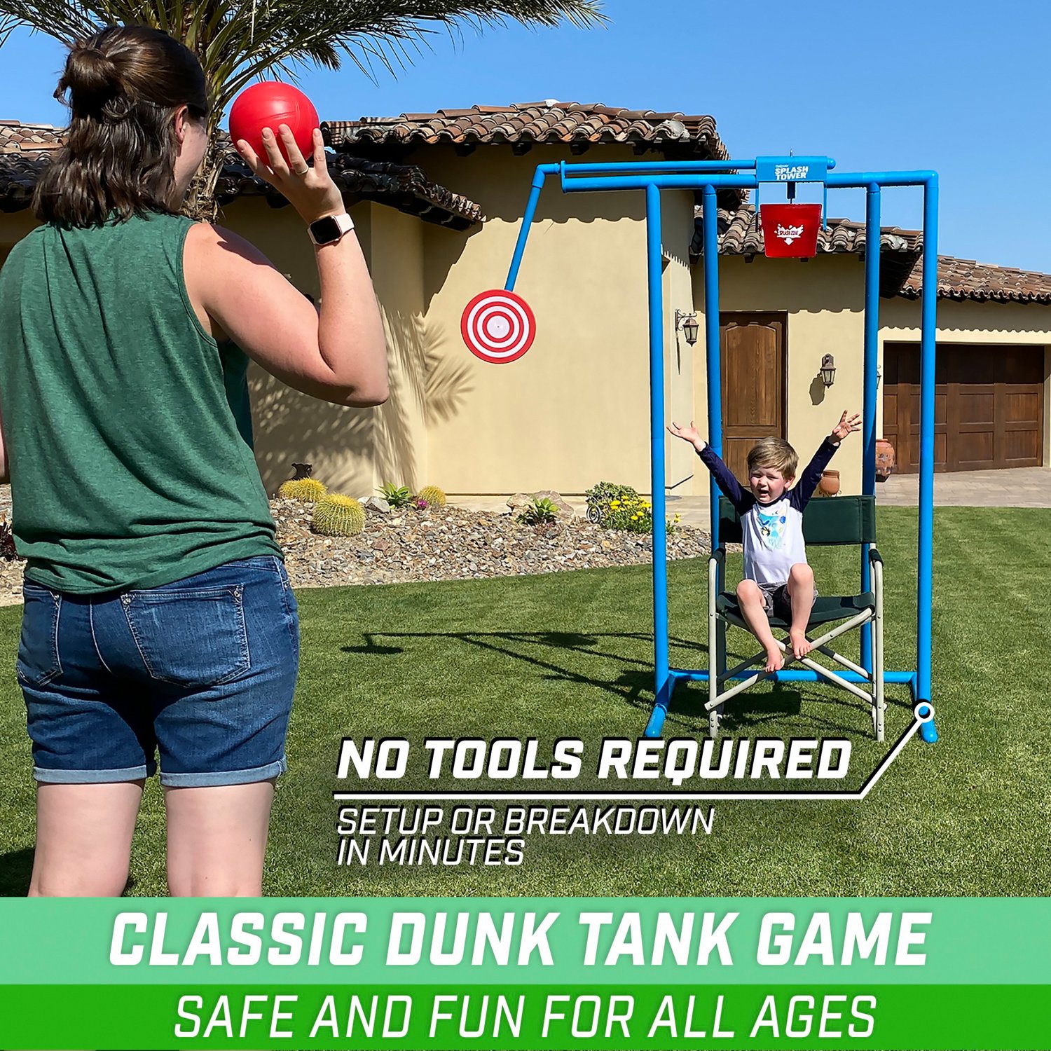 GoSports Splash Tower Dunk Tank - view number 3