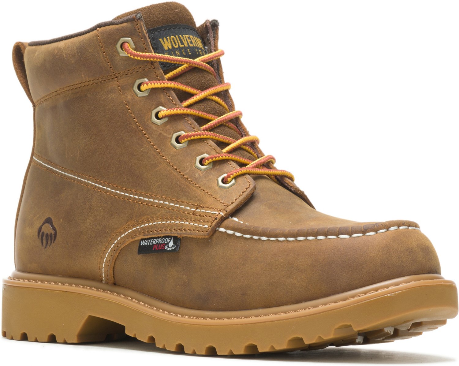 Wolverine Men's Floorhand Moc Waterproof Work Boots - view number 2