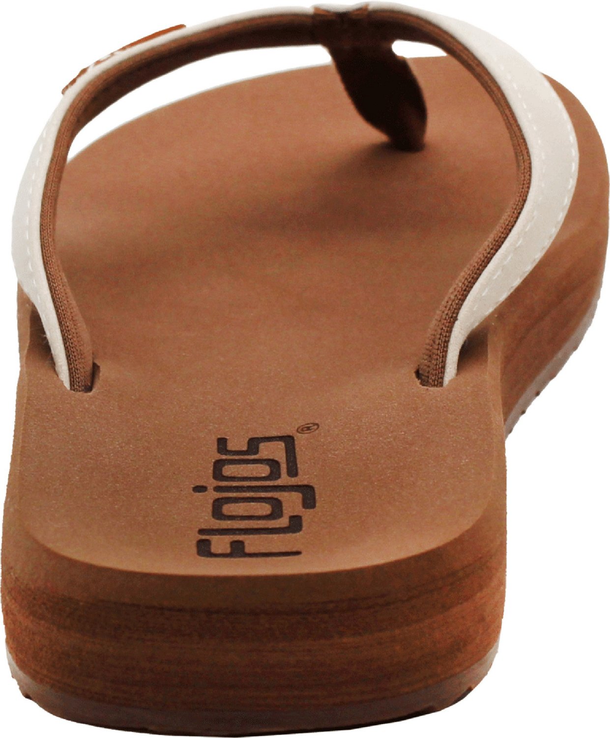 Flojos Women's Billie Patch Logo Flip Flops                                                                                      - view number 4
