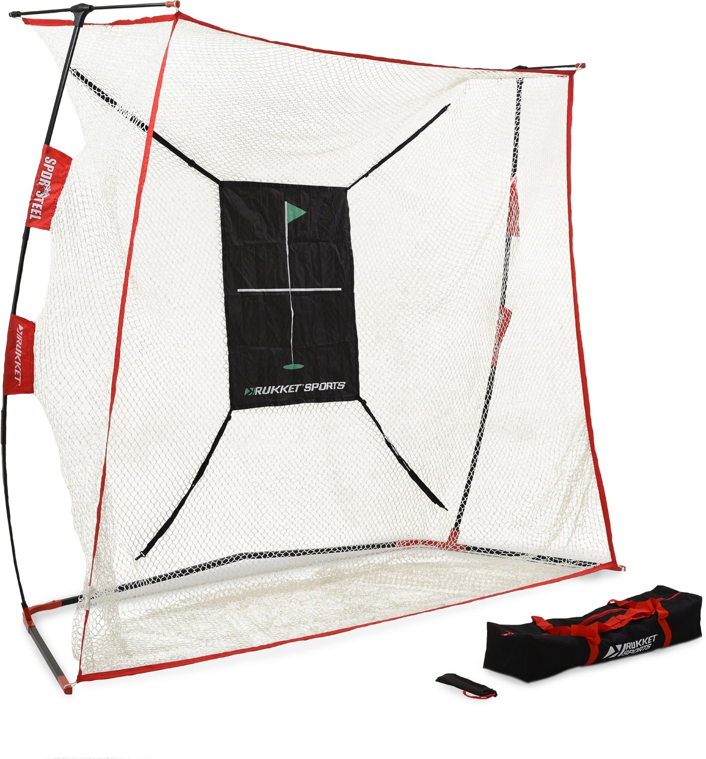 Rukket Sports 9x7ft Haack Pro SPDR STEEL Golf Net Academy
