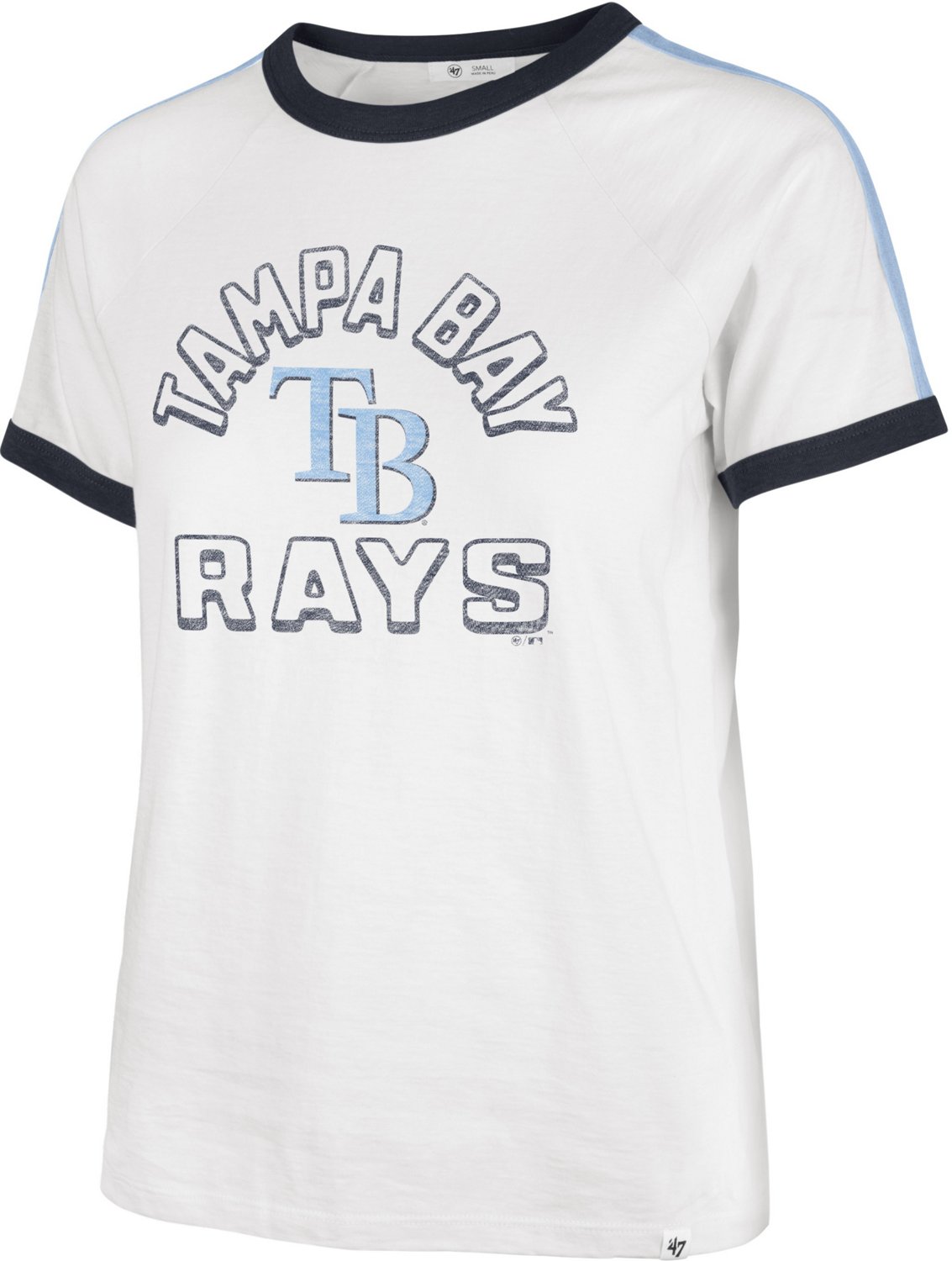 Tampa Bay Rays Pride Graphic T-Shirt - White - Mens