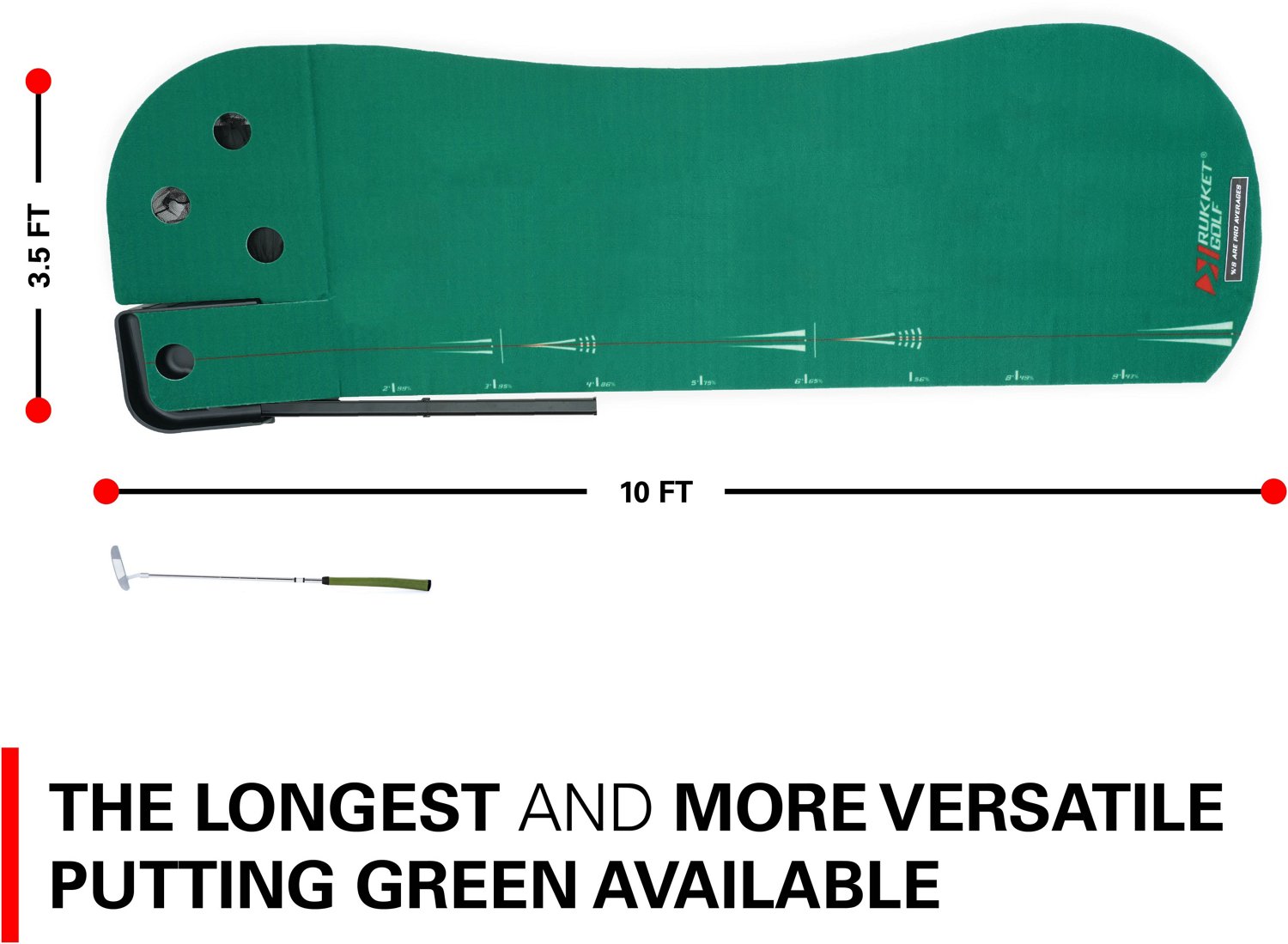 Rukket Sports 2-in-1 Putting Green                                                                                               - view number 2
