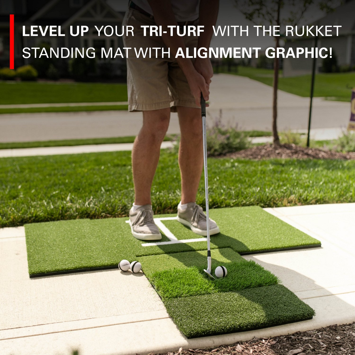 Rukket Sports Tri-Turf Attack Hitting Mat                                                                                        - view number 7