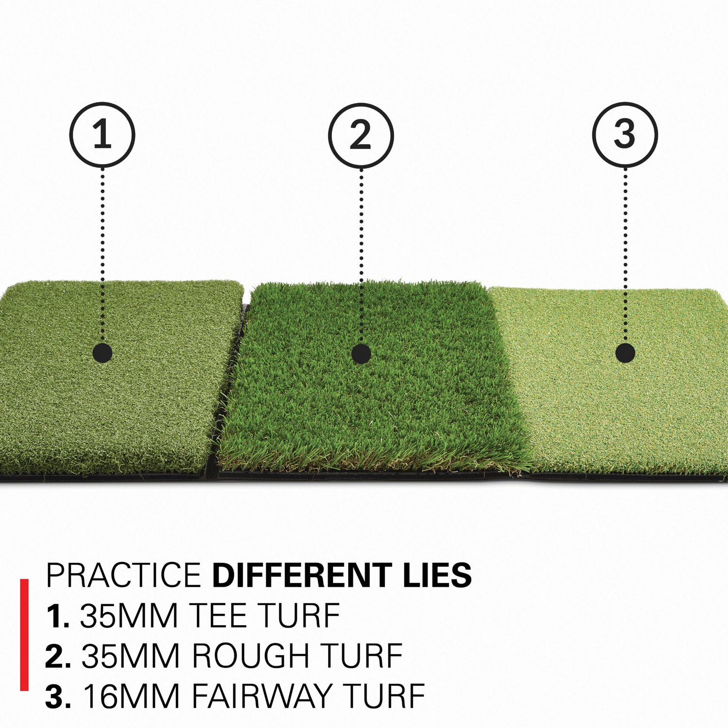 Rukket Sports XL Tri-Turf Attack Hitting Mat - view number 5