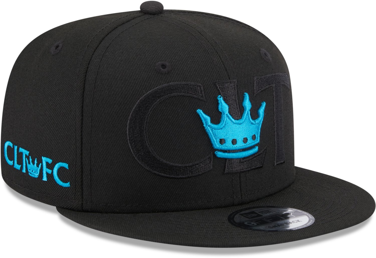 New Era Men's Charlotte FC MLS Kick Off 9FIFTY Cap                                                                               - view number 3
