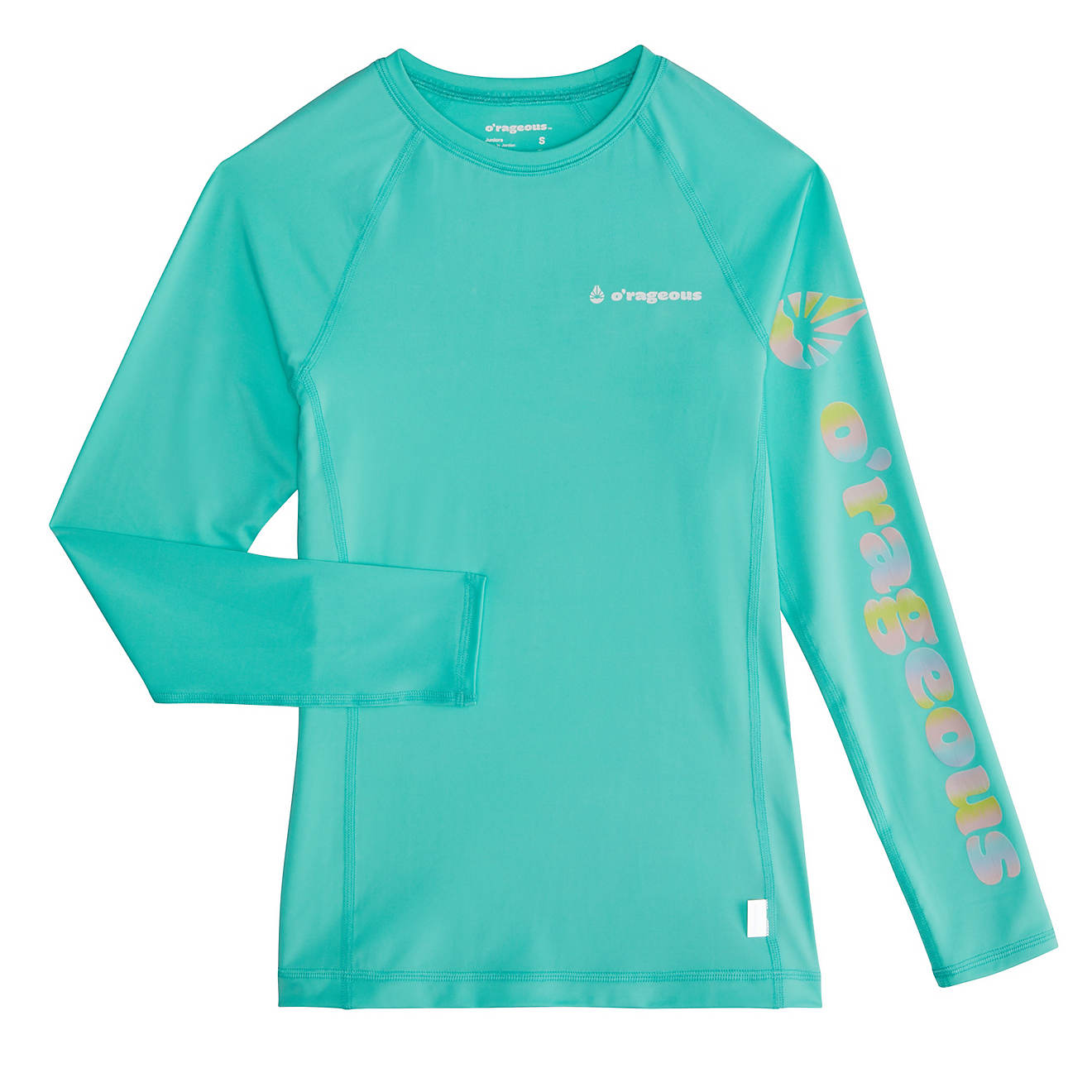O'Rageous Juniors’ Solid Long Sleeve Rash Guard                                                                                - view number 1