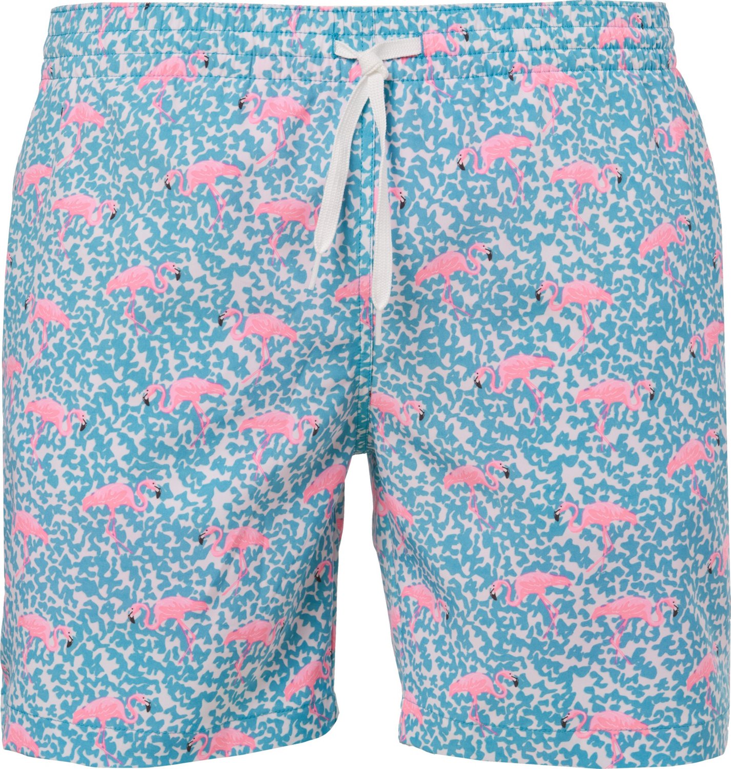 Chubbies Men's Domingos Are For Flamingos Lined Stretch Swim Trunks 7 ...