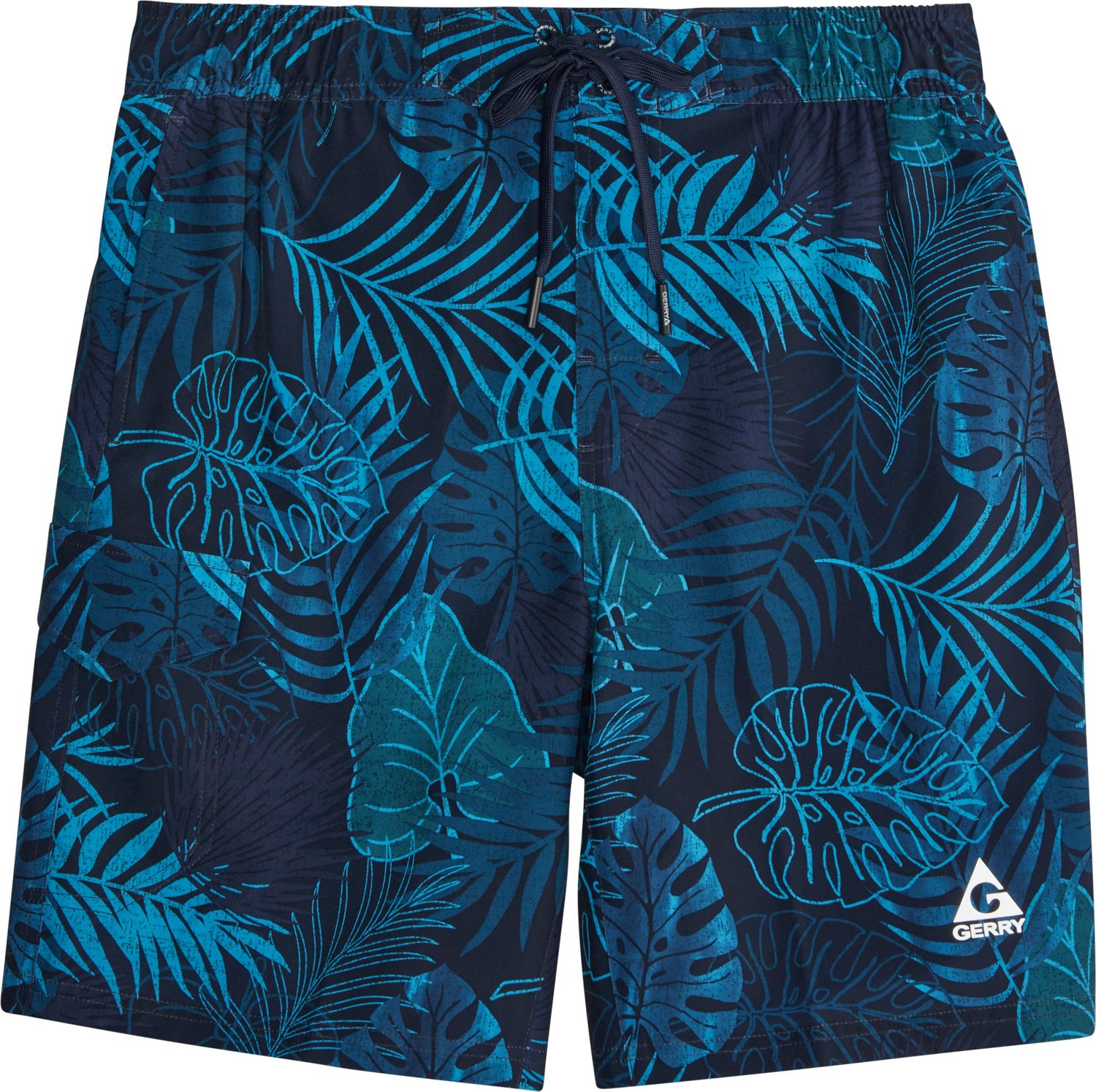 Gerry Men's Flower Print Swim Trunks
