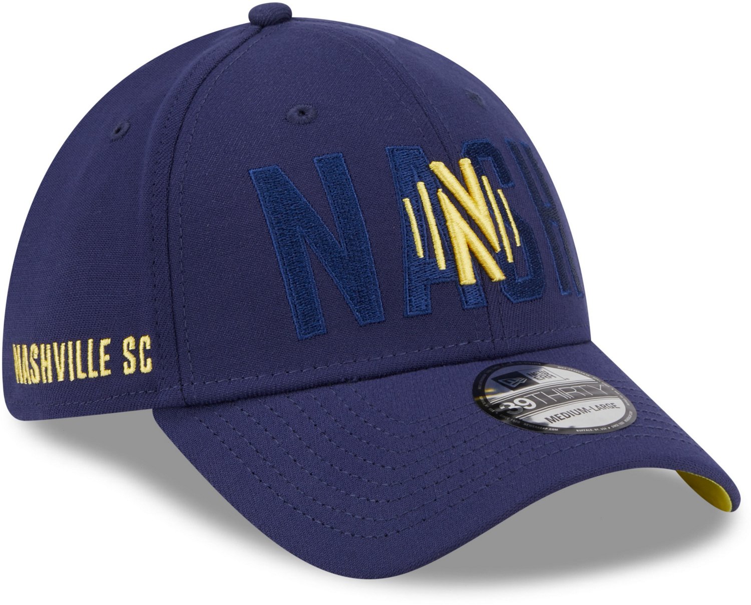 New Era Men's Nashville SC MLS Kick Off 39THIRTY Cap  - view number 3