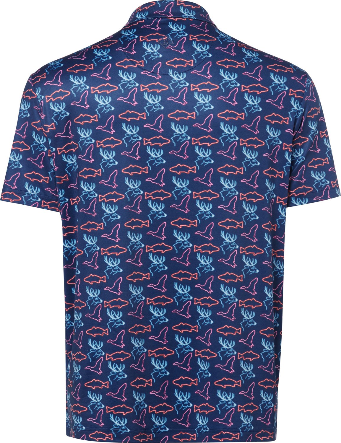 Burlebo Heather Sky Blue Performance Polo