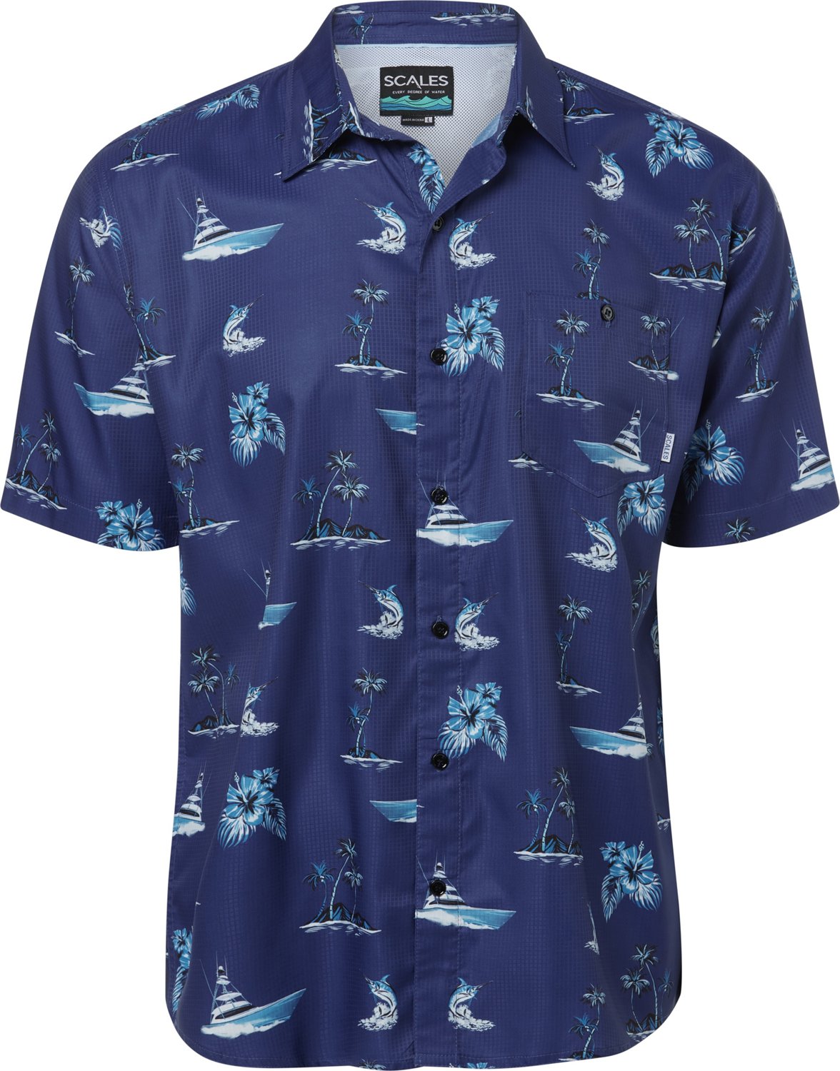 SCALES Men's Sporty Button Down Shirt | Academy