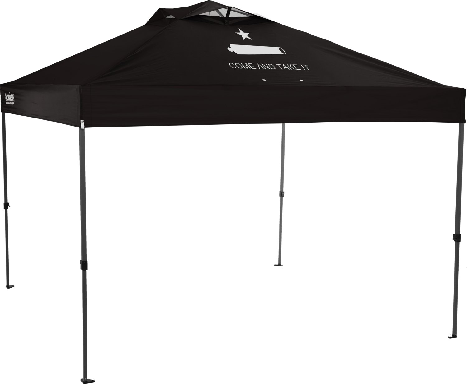 Academy Sports Outdoors One Push 10 ft x 10 ft Straight Leg Come And Take It Canopy Academy