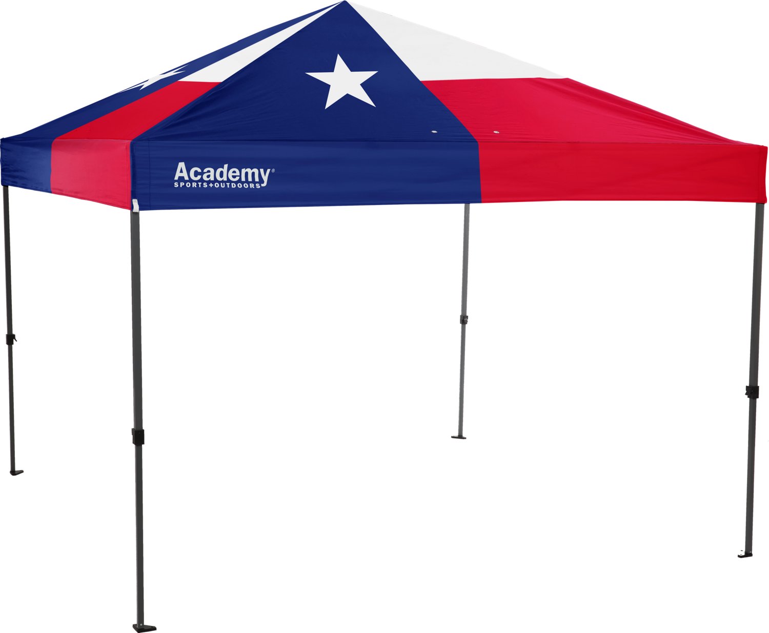Academy Sports + Outdoors One Push 10 ft x 10 ft Texas Straight Leg Canopy                                                       - view number 1