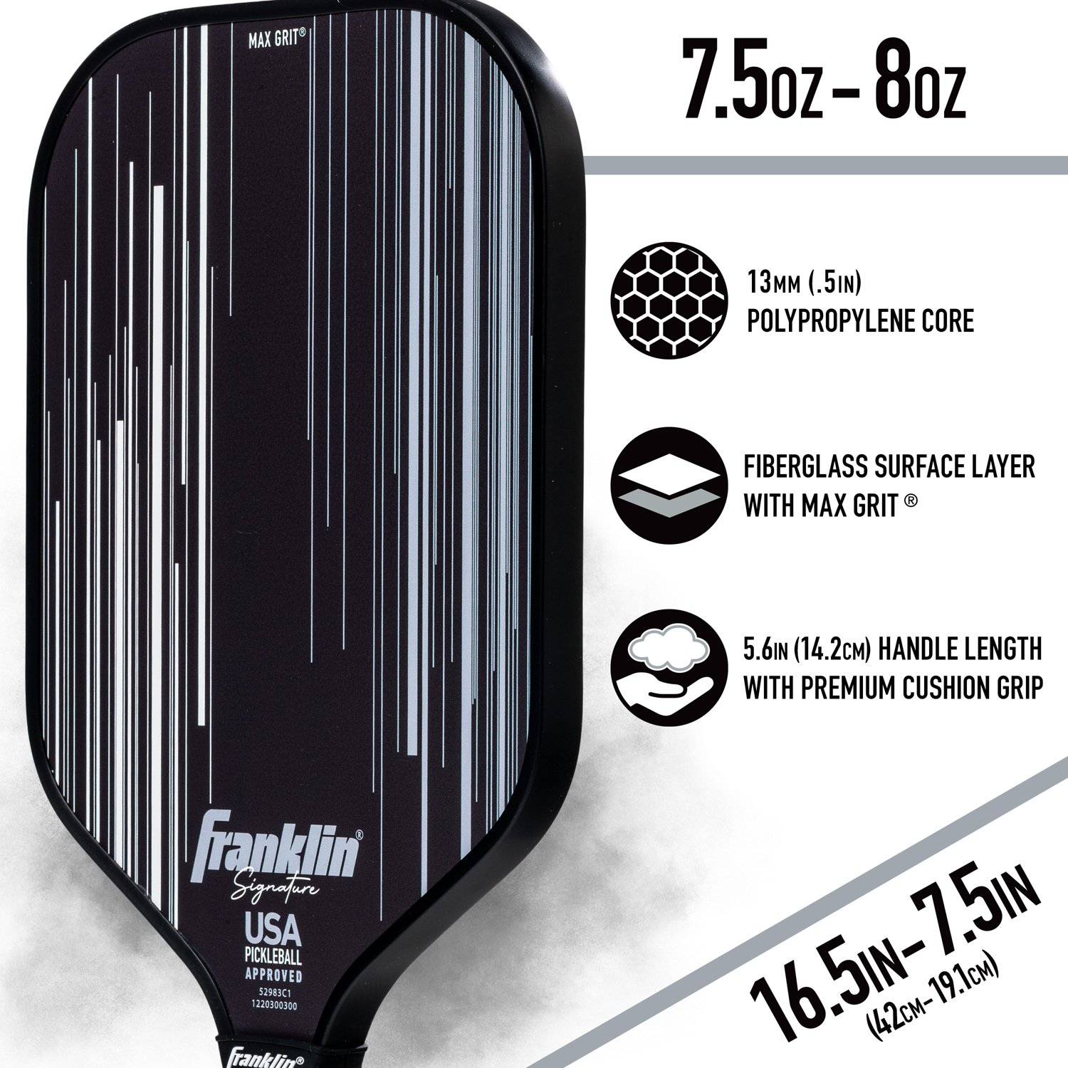 Franklin Signature 13 mm Pickleball Paddle - view number 6
