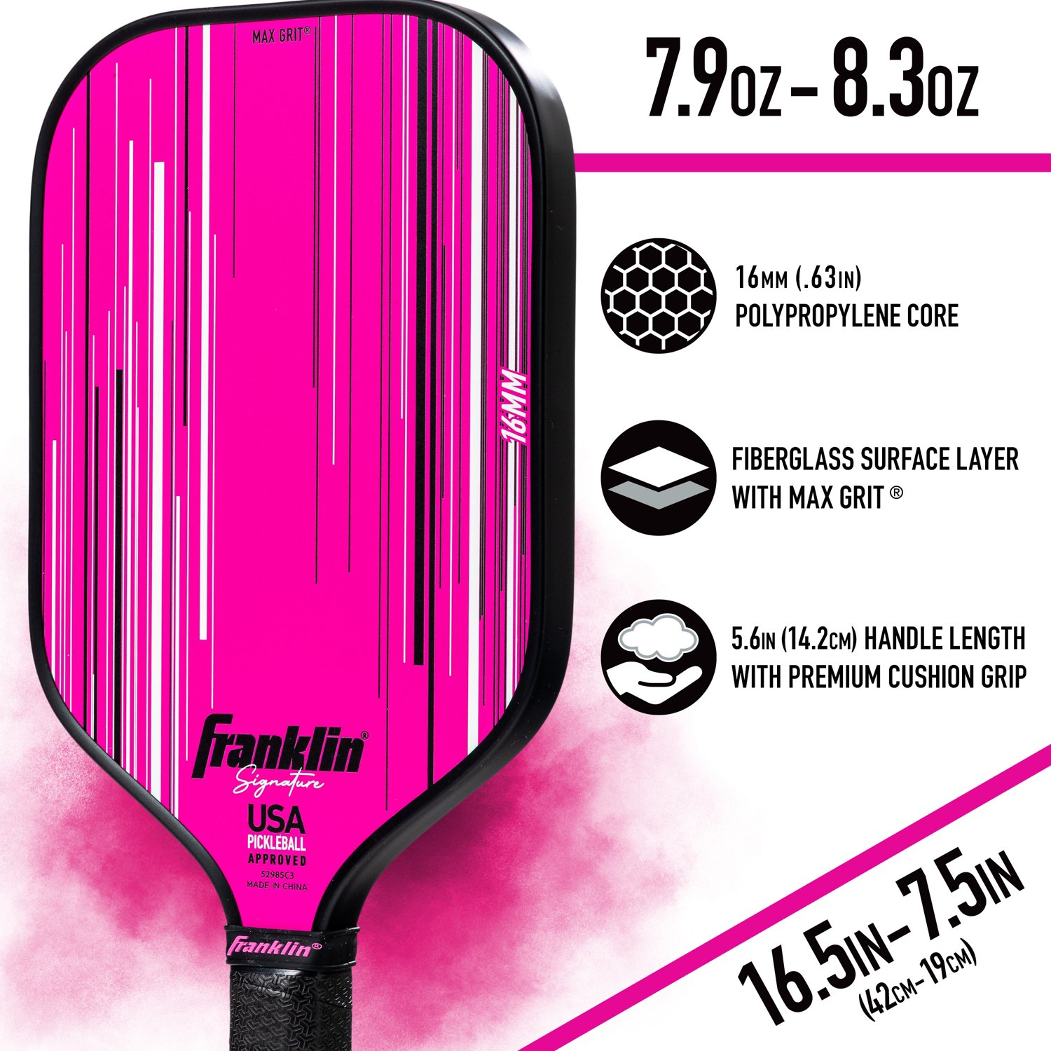 Franklin Signature Series 16mm Pickleball Paddle - view number 7