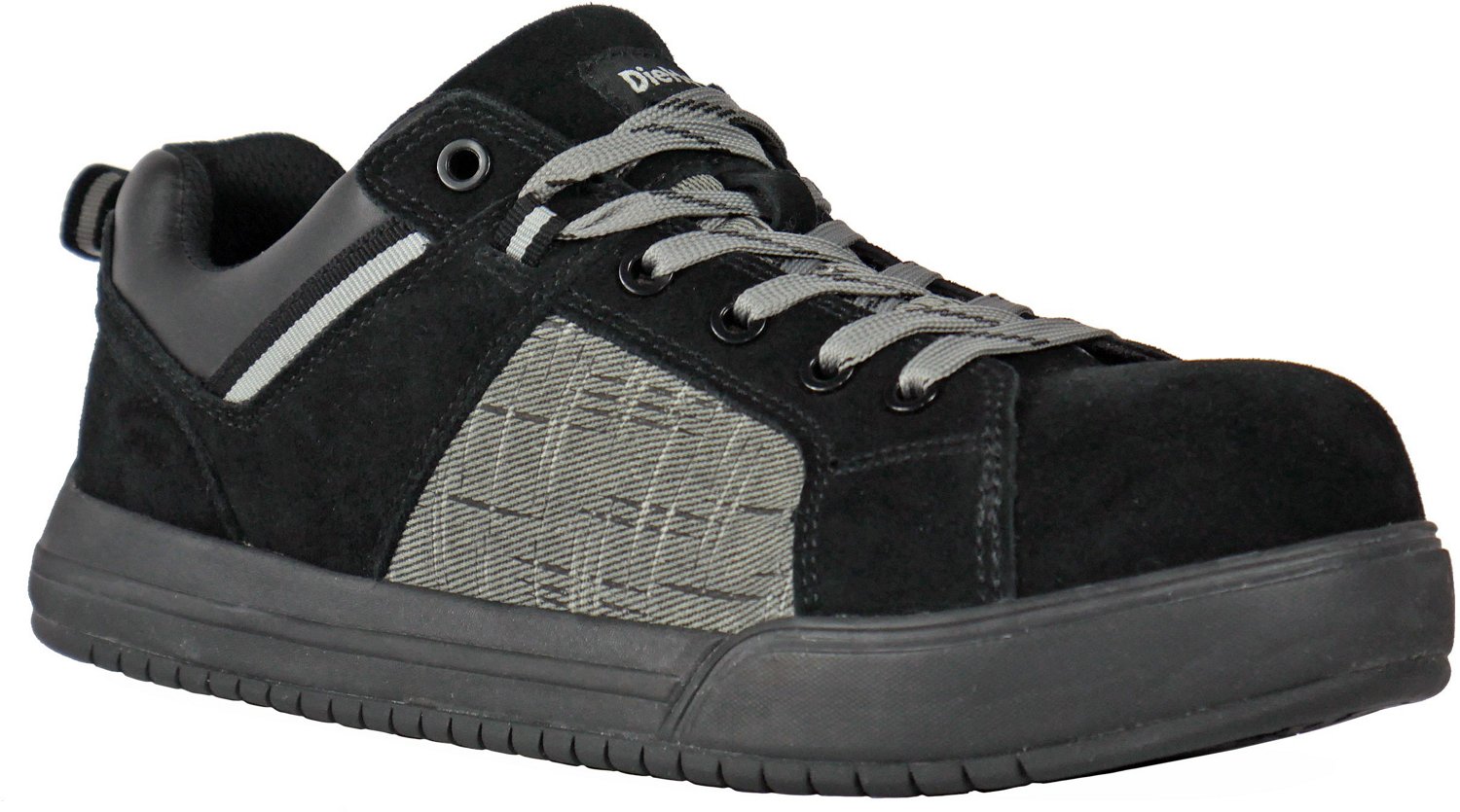 DieHard Footwear Men's Solstice 2Tone Composite Safety Toe Skate Work