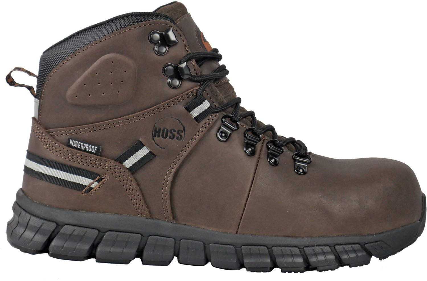 Hoss Boot Company Men's Ticker Ultra Lite Composite Safety Toe Lace Up Work Boots