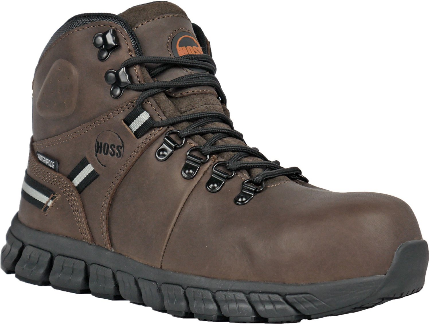 Hoss Boot Company Men's Ticker Ultra Lite Composite Safety Toe Lace Up Work Boots - view number 3