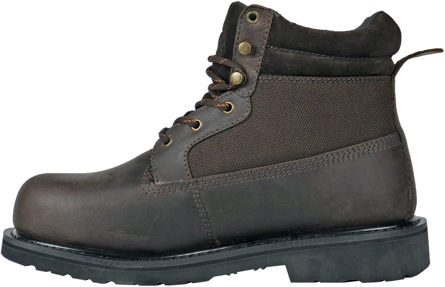 Hoss Boot Company Men's Ridge 6in Steel Safety Toe Lace Up Work Boots ...