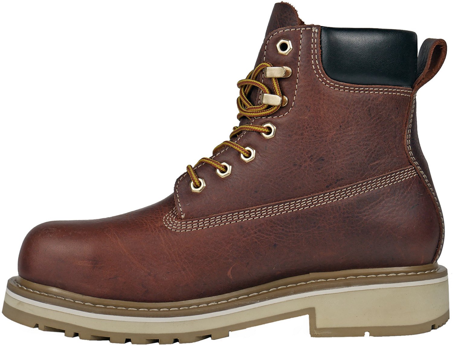 DieHard Footwear Men's Crusader Composite Safety Toe Lace Work Boots