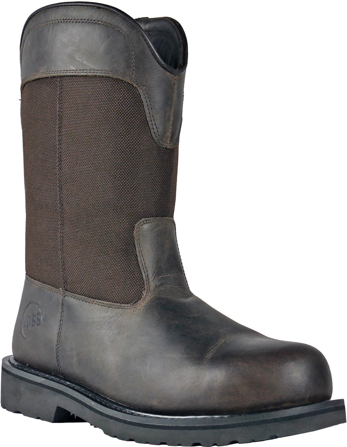 Hoss Boot Company Men's Buck Grizzly Steel Safety Toe Pull On Work ...