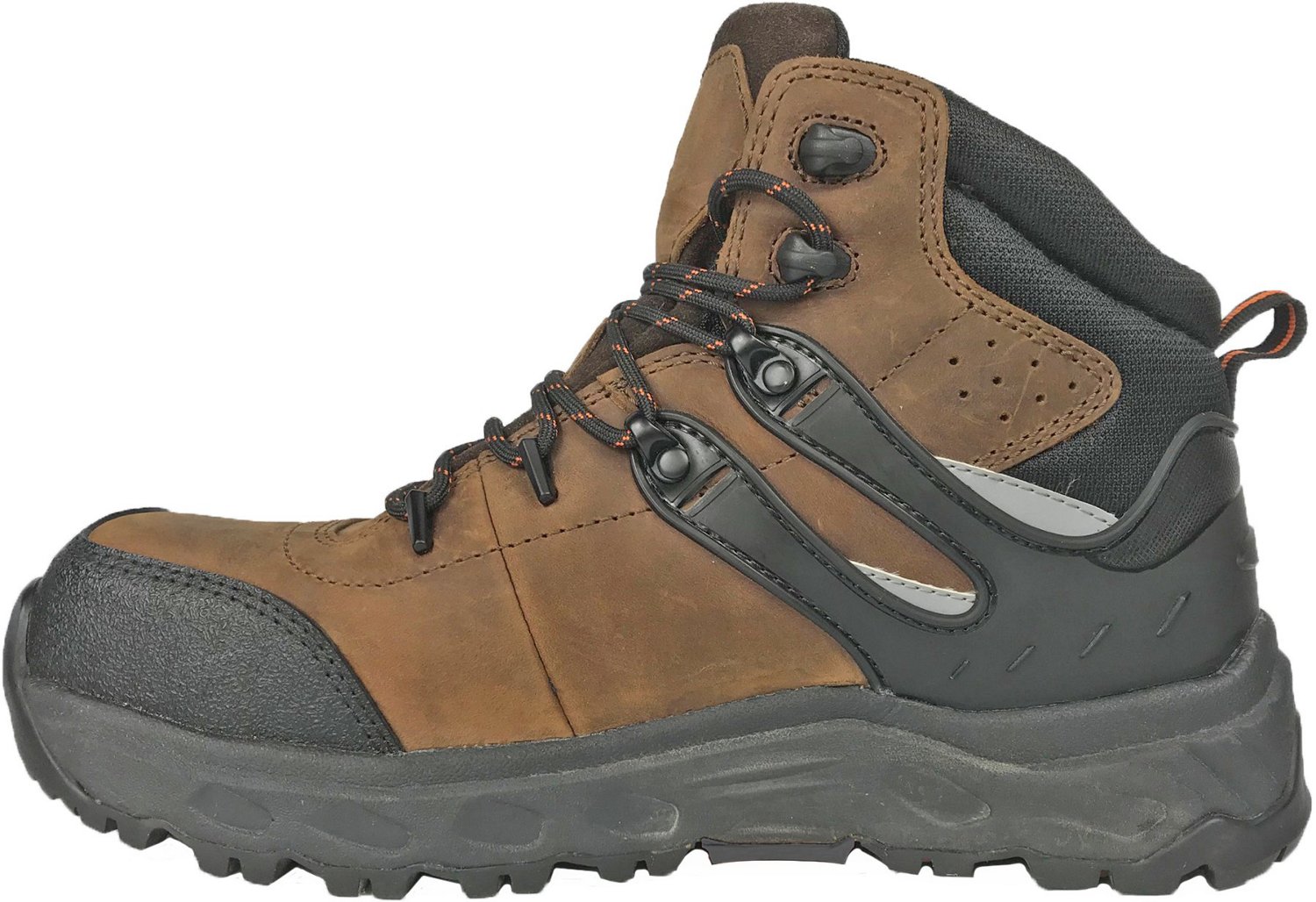 Hoss Boot Company Men's Stomp 6in PR Aluminum Safety Toe Lace Up Work Boots                                                      - view number 2