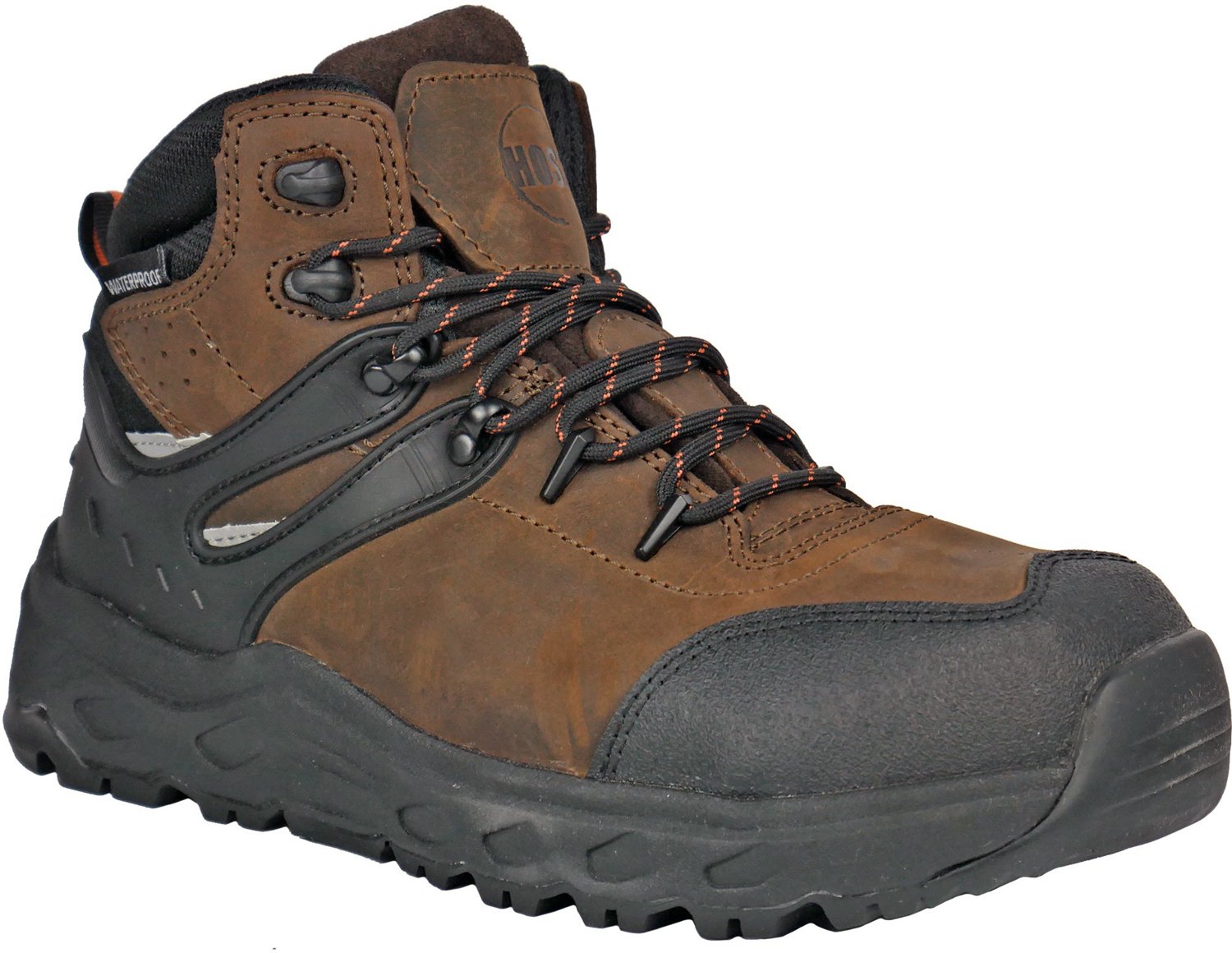 Hoss Boot Company Men's Stomp 6in PR Aluminum Safety Toe Lace Up Work Boots - view number 3