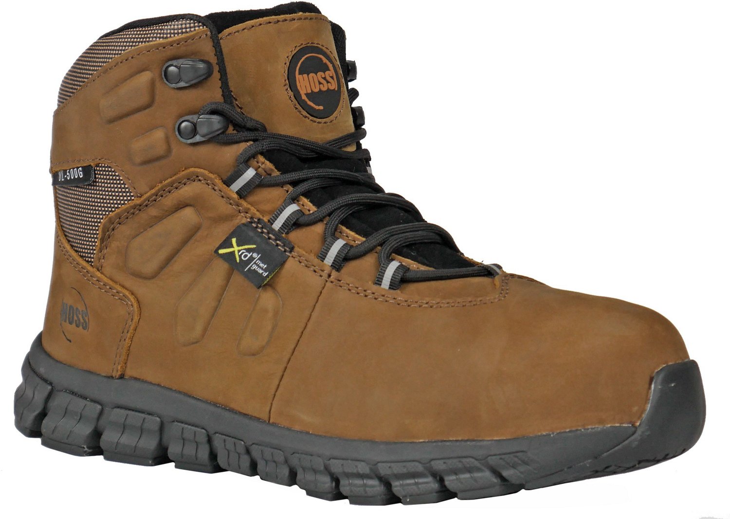 Hoss Boot Company Men's Tickaboo Met Guard Ultra Lite PR Composite Safety Toe Lace Up Work Boots - view number 3
