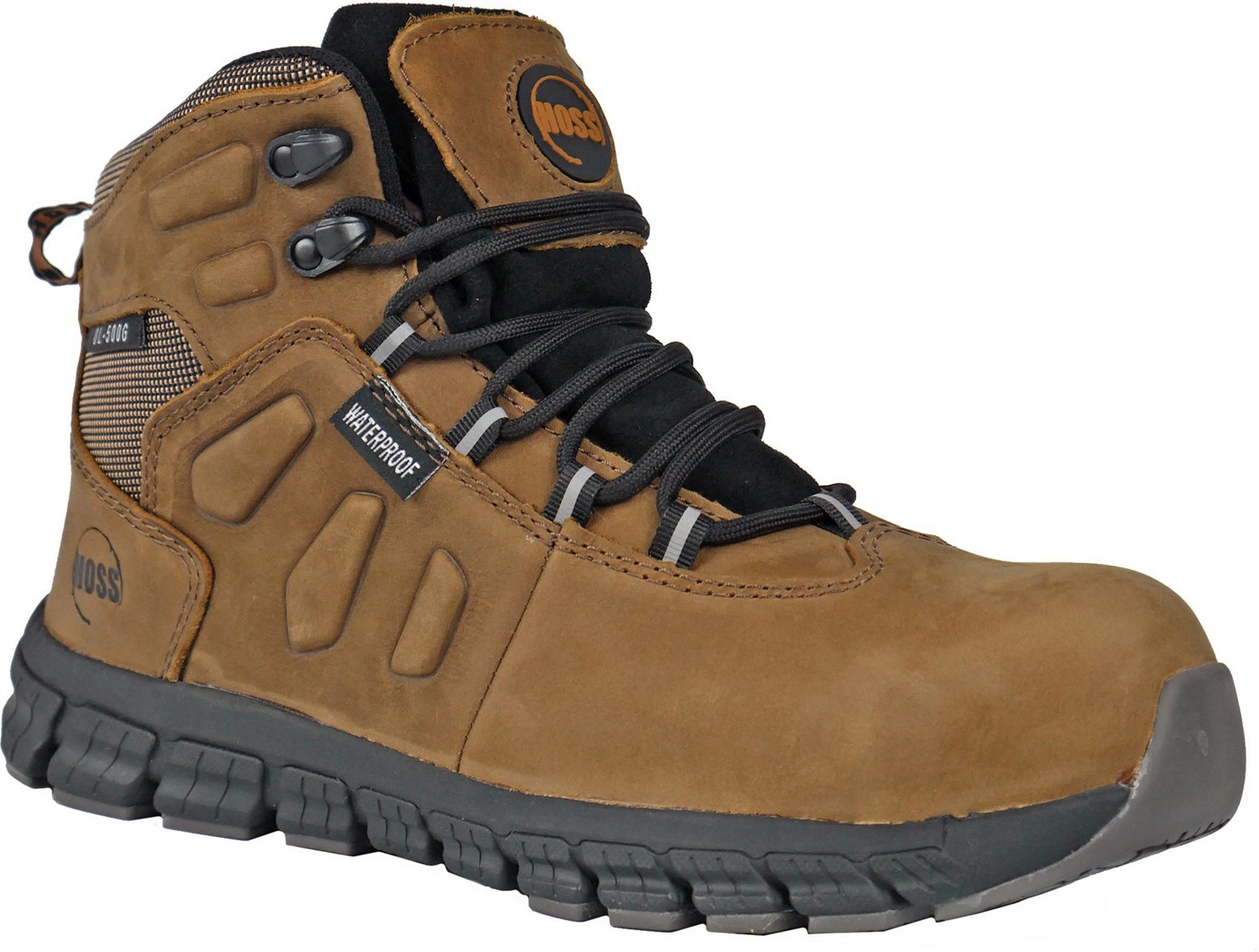 Hoss Boot Company Men's Tickaboo Ultra Lite PR Composite Safety Toe Lace Up Work Boots - view number 3