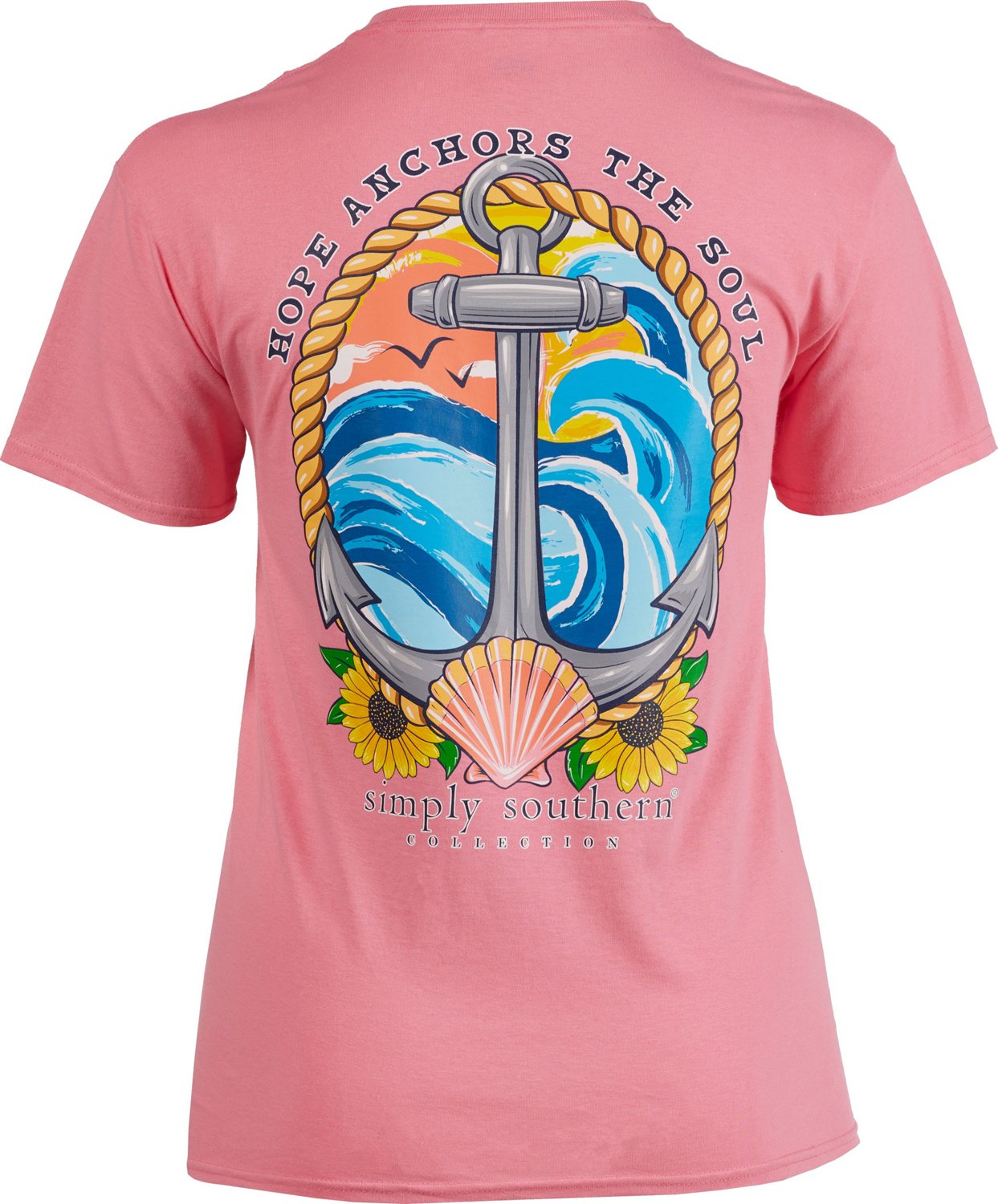 Simply Southern Women's Anchor Tshirt Academy