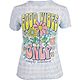 Simply Southern Women's Good Flowers T-shirt                                                                                     - view number 1 image