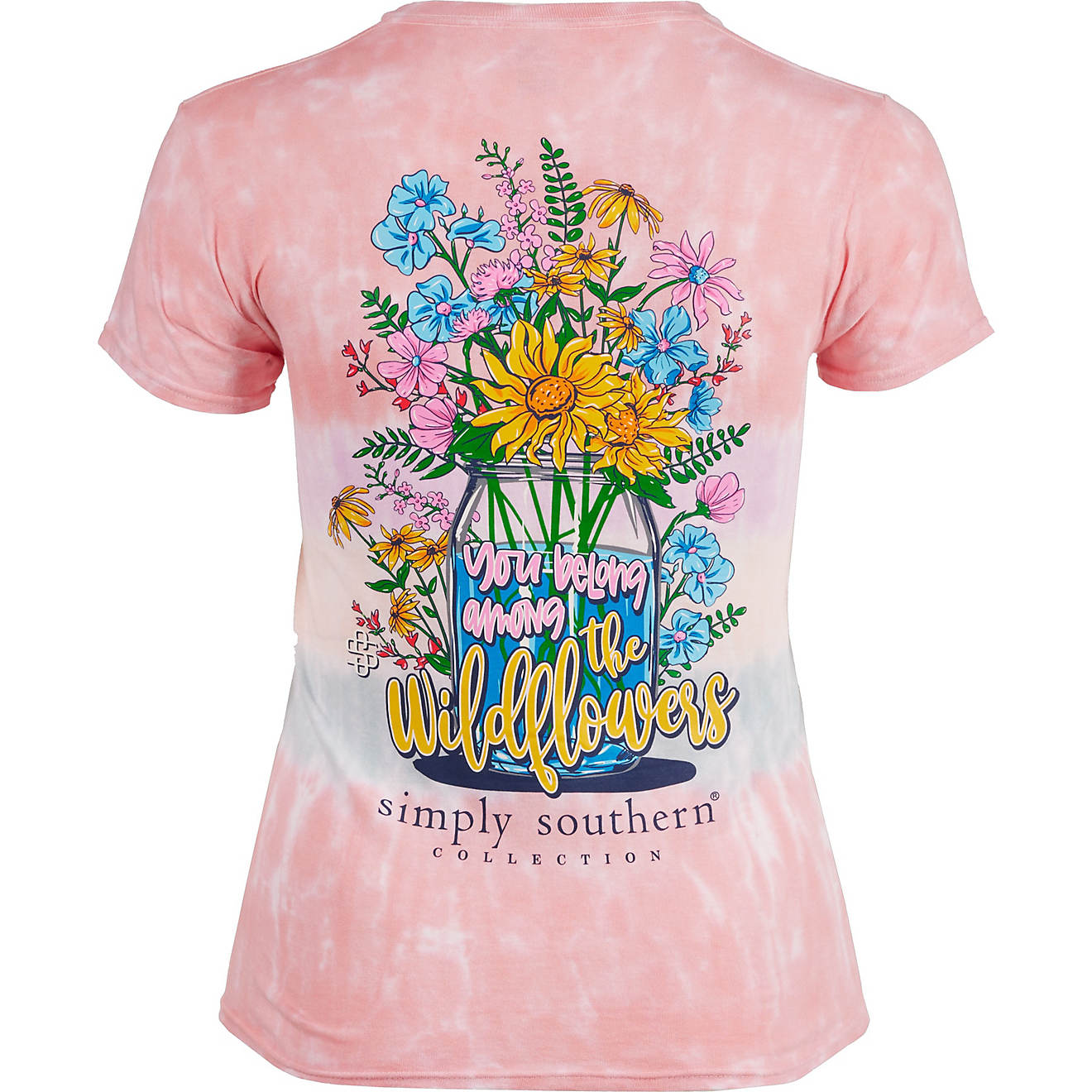 Simply Southern Women's Wild Flower T-shirt                                                                                      - view number 1