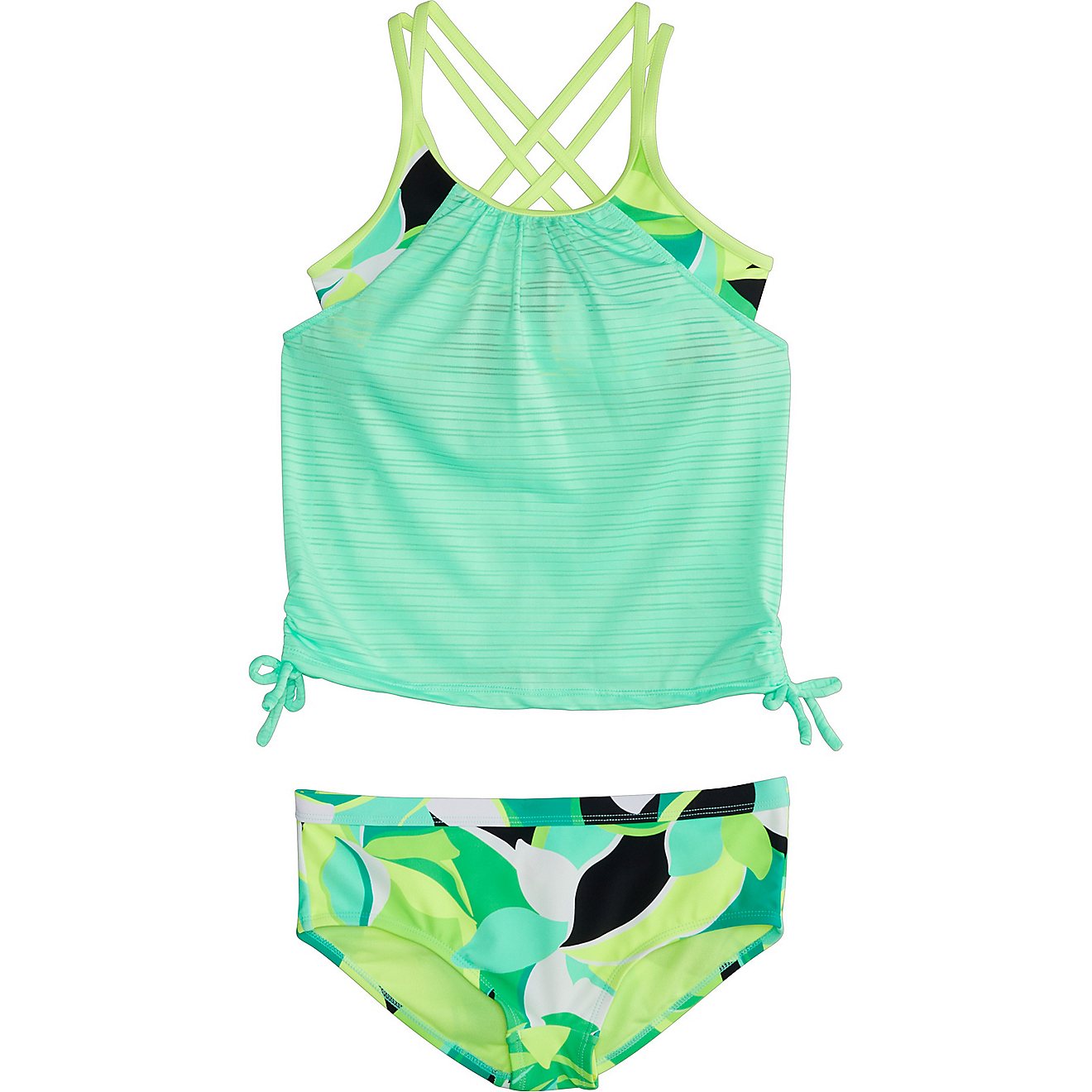 Gerry Girls' Kodachrome Double Strap 2-Piece Swimsuit                                                                            - view number 1