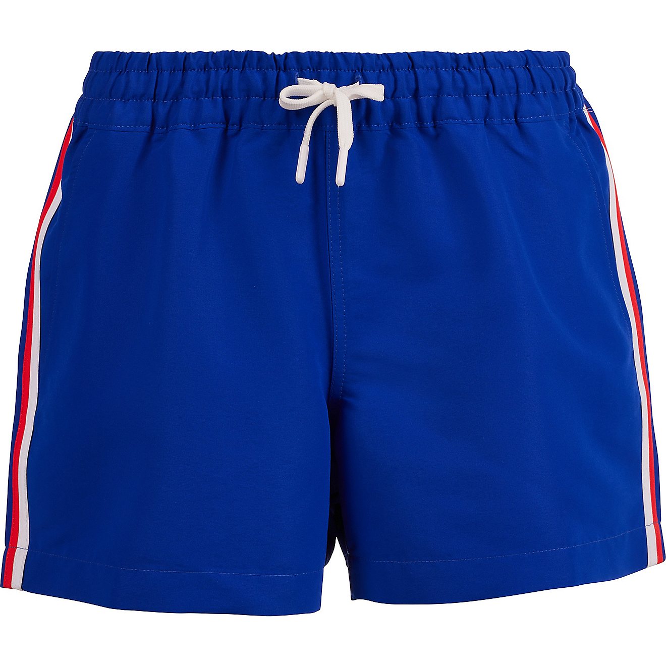 Academy Sports + Outdoors Women's Throwback Retro Stripe Shorts                                                                  - view number 1