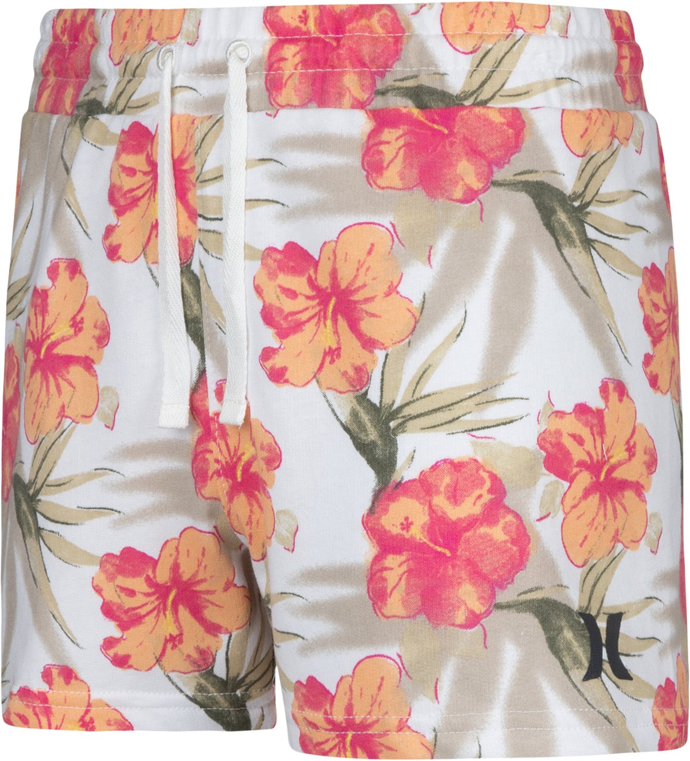 Hurley Girls’ Tie-Dye Shorts 3 in                                                                                              - view number 3