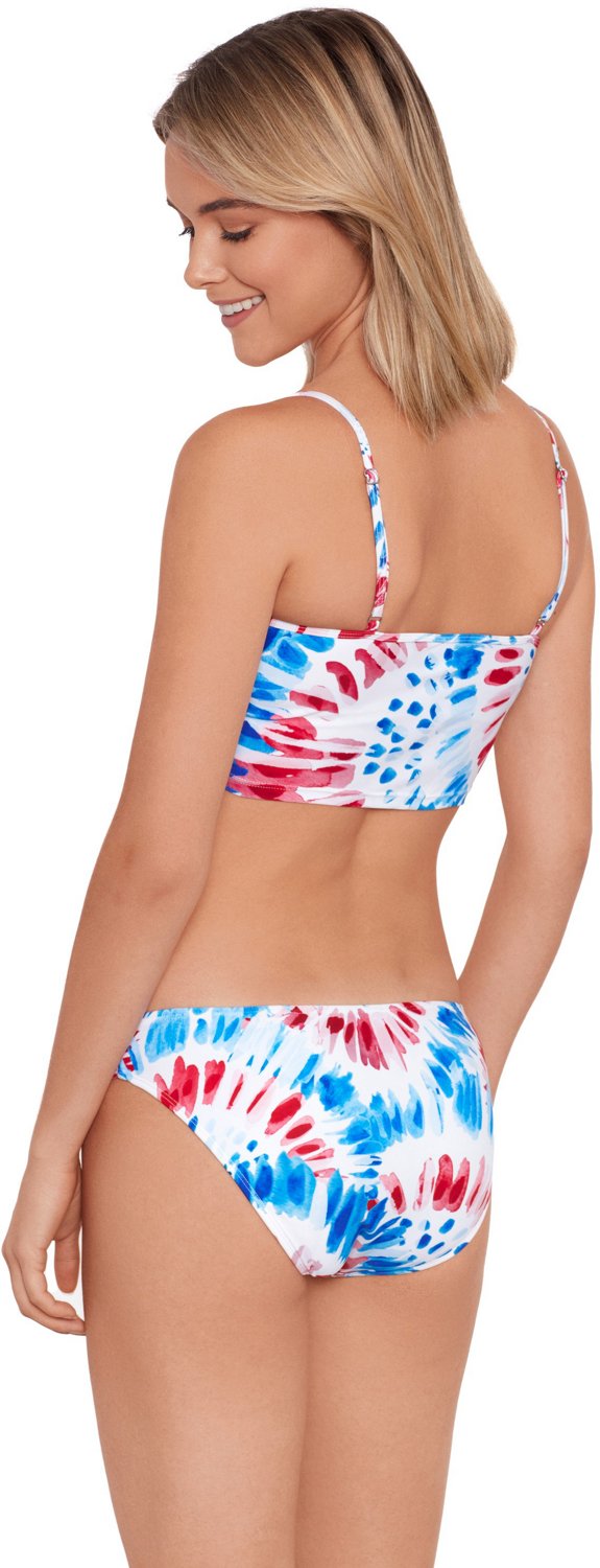 O'Rageous Juniors' Fireworks Crop Tank Swim Top - view number 5