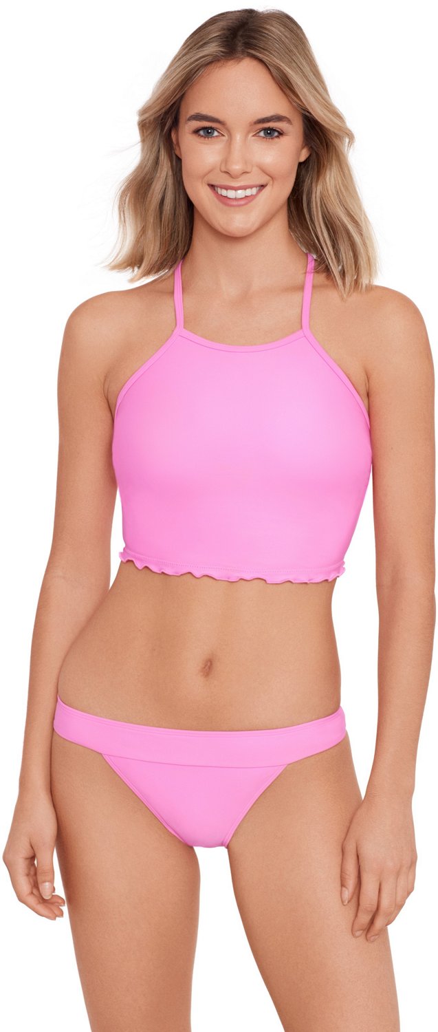 O'Rageous Juniors' Block It Out High Neck Swim Top - view number 4