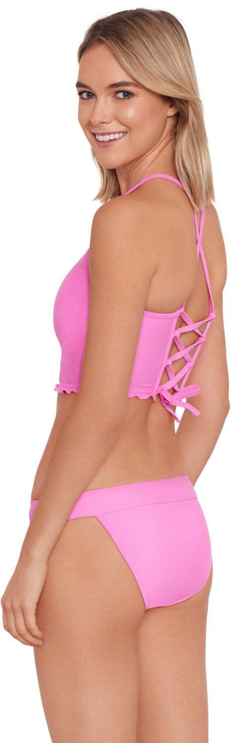 O'Rageous Juniors' Block It Out High Neck Swim Top - view number 5