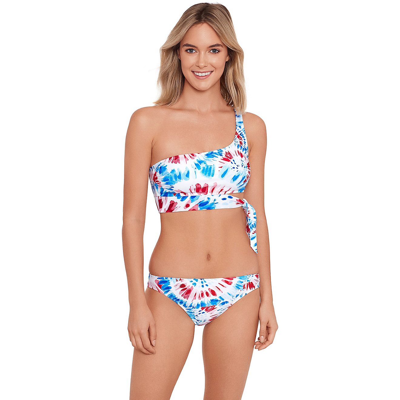 O'Rageous Juniors' Fireworks One Shoulder Swim Top                                                                               - view number 4