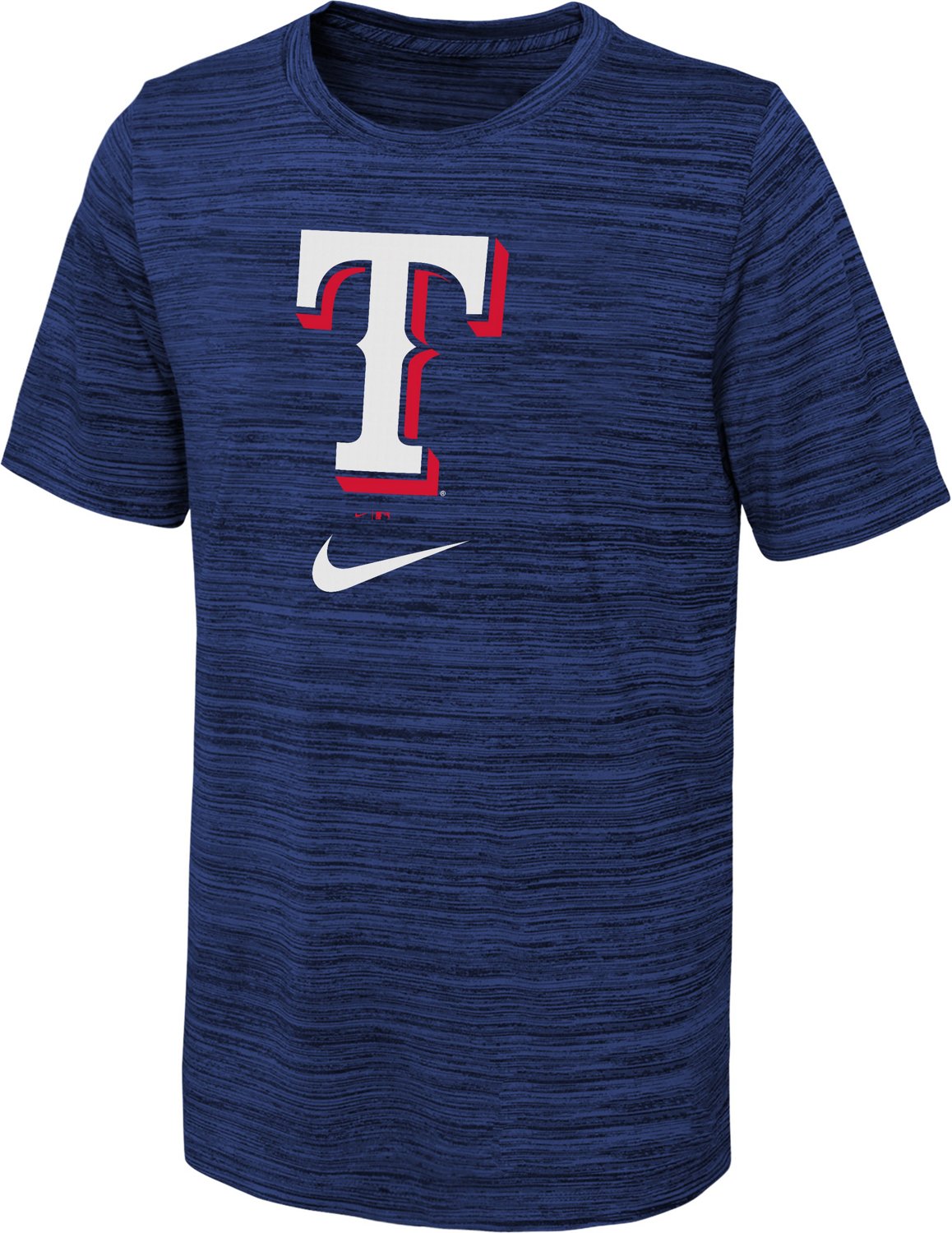 Texas Rangers Baseball Red Dri Fit Nike Sz Med Short SLV T-Shirt