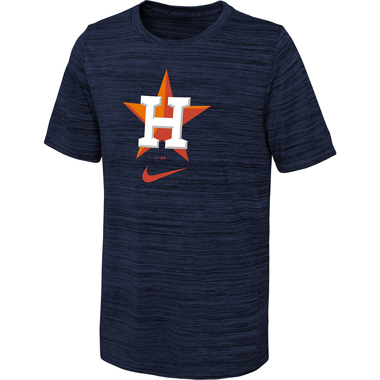Nike Boys' Houston Astros Logo Velocity T-shirt                                                                                  - view number 1