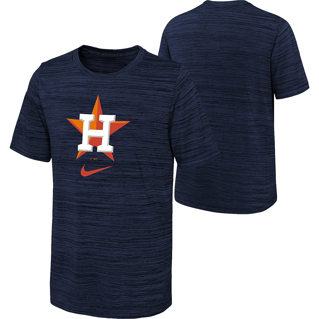 Nike Boys' Houston Astros Logo Velocity T-shirt                                                                                  - view number 3