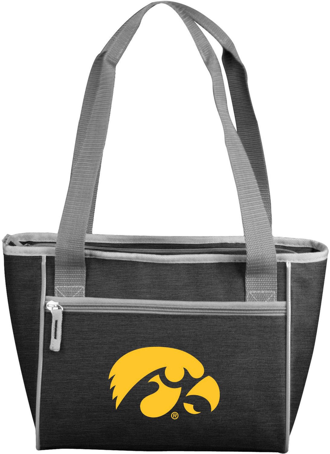 Logo Brands University of Iowa Crosshatch 16 Can Cooler Tote
